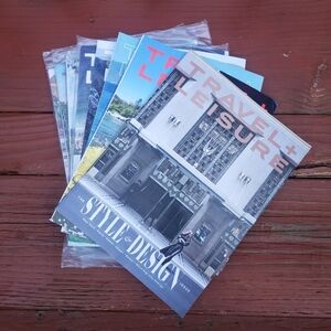 (8) Travel + Leisure Magazines June-Nov 25', Dec 25'/Jan 26' and  Feb 26'